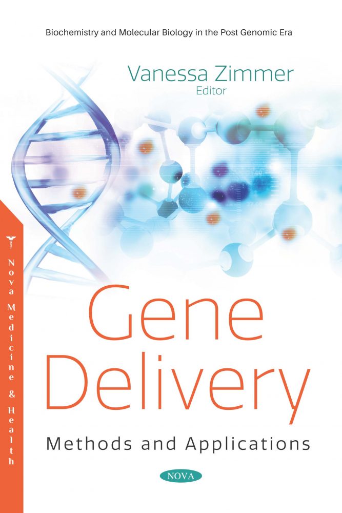book cover gene delivery with vaness zimmer as the editor